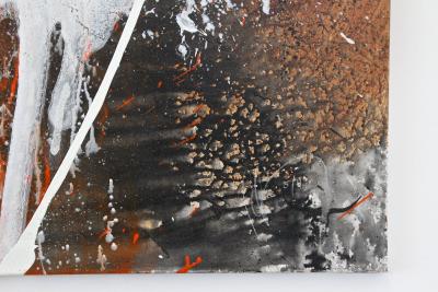 Modern Abstract Painting Invasion Pt II Acrylic On Canvas by MS AT 2024