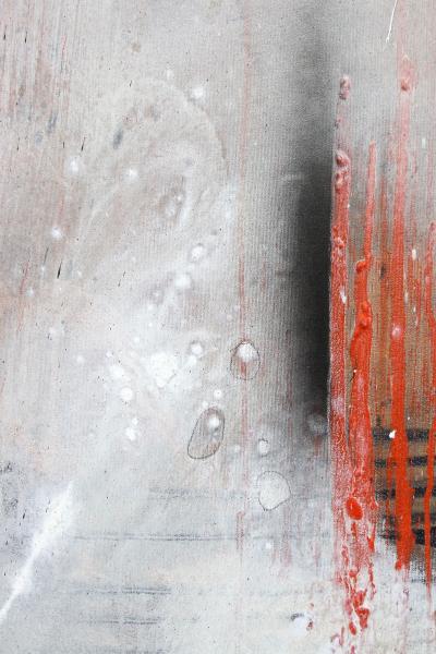 Modern Abstract Painting Invasion Pt II Acrylic On Canvas by MS AT 2024