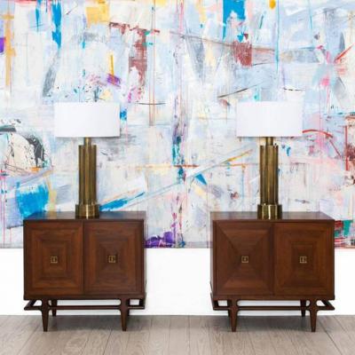 Modern Antique Brass Table Lamp