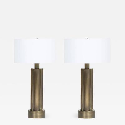 Modern Antique Brass Table Lamp