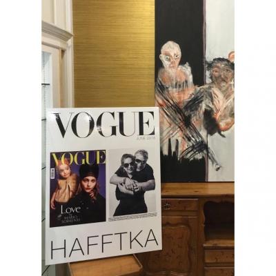 Modern Art Expressionist Oil Painting by Michael Hafftka Meltzer Meltzer