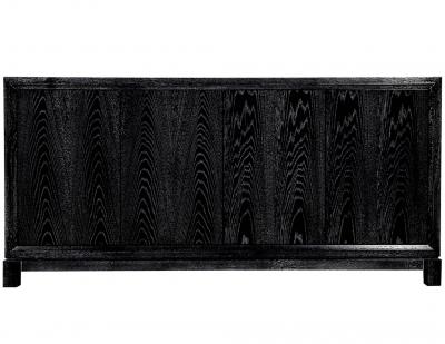 Modern Black Cerused Oak Sideboard Buffet