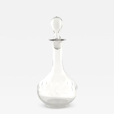 Modern Crystal Decanter, circa 1970