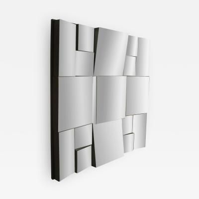 Modern Cubist Design Neal Small Multi Faced Wall Mirror