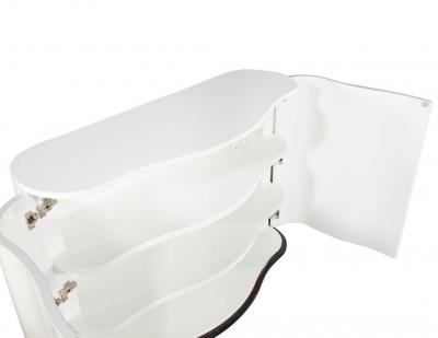 Modern Curved Cabinet in Ombre Lacquer Finish