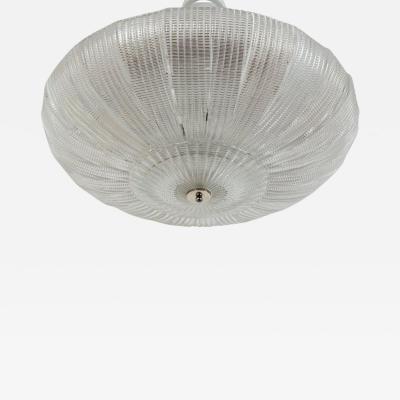 Modern Dome Shaped Glass Ceiling Fixture Contemporary