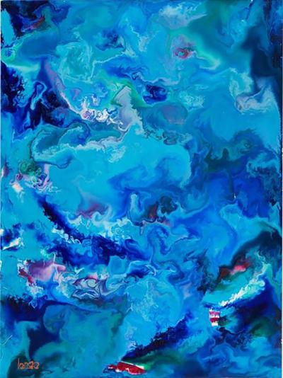Modern Giovanni Longo Oil Painting on Canvas Favole Di Notte Fairy Tales 