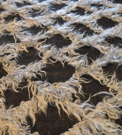 Modern Handwoven Wool Rug
