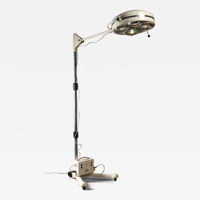 Modern Industrial Medical Floor Lamp with Original Crate 1970s