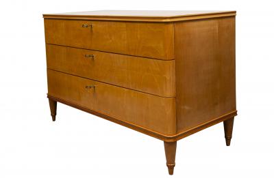 Modern Italian Maple Wood Chest Of Drawers 1940ca