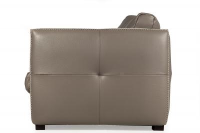 Modern Italian Stitched Leather Alfred Sofa by Gamma Arredamenti