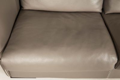 Modern Italian Stitched Leather Alfred Sofa by Gamma Arredamenti