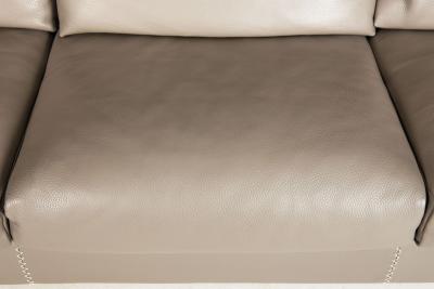 Modern Italian Stitched Leather Alfred Sofa by Gamma Arredamenti