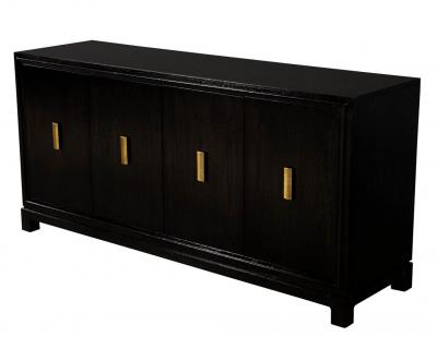 Modern Lacquered Oak Sideboard Buffet