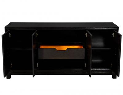 Modern Lacquered Oak Sideboard Buffet