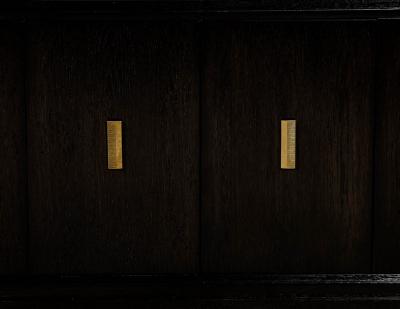 Modern Lacquered Oak Sideboard Buffet