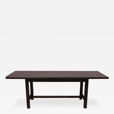 Modern Maxine Snider Black Dining Extension Table