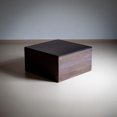 Modern Metal and Glass Coffee Table Italy 2024