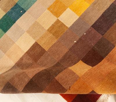 Modern Multi Color Pile Rug