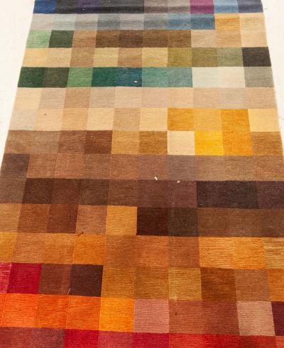 Modern Multi Color Pile Rug