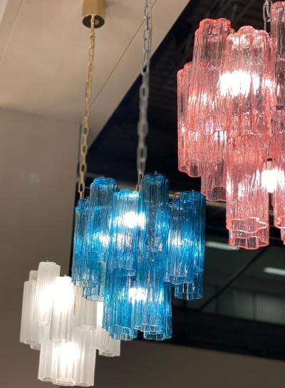 Modern Multicolore Murano Glass Tronchi Chandelier