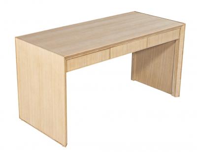 Modern Oak Desk in Natural Bleached Finish