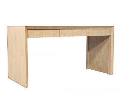 Modern Oak Desk in Natural Bleached Finish
