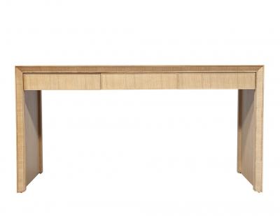Modern Oak Desk in Natural Bleached Finish