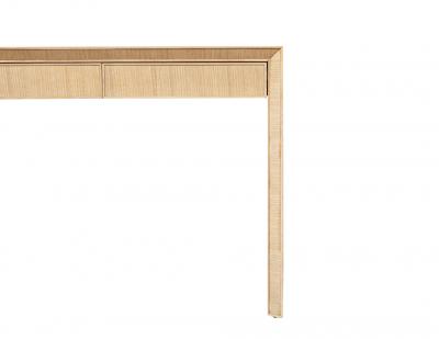 Modern Oak Desk in Natural Bleached Finish