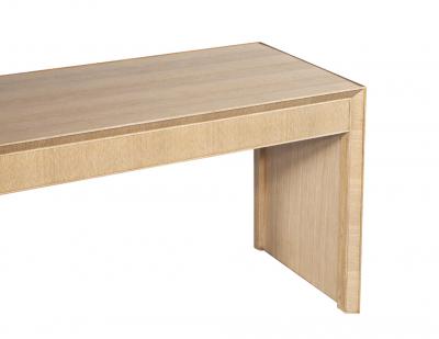 Modern Oak Desk in Natural Bleached Finish