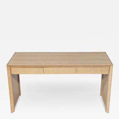 Modern Oak Desk in Natural Bleached Finish