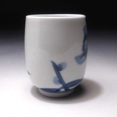 Modern Porcelain Tea Cup by Kondo Yuzo