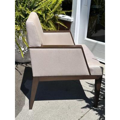 Modern Robert Marinelli Le Caprice Designer Occasional Desk Arm Chair