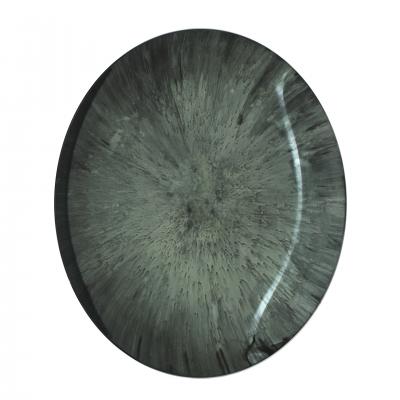 Modern Sculptural Concave Glass French Mirror