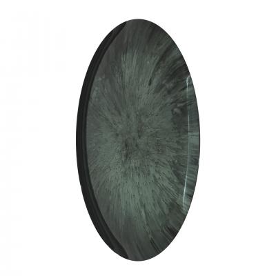 Modern Sculptural Concave Glass French Mirror