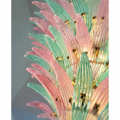 Modern Sputnik Chandelier Murano Glass Palmetta Vibrant Italian Multicolor