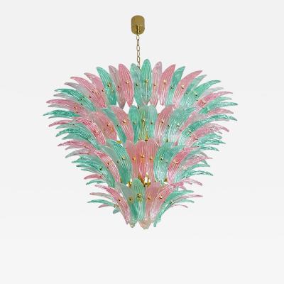 Modern Sputnik Chandelier Murano Glass Palmetta Vibrant Italian Multicolor
