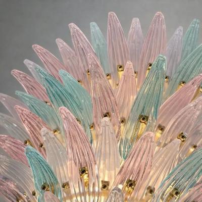 Modern Sputnik Chandelier Murano Glass Palmetta Vibrant Italian Multicolor