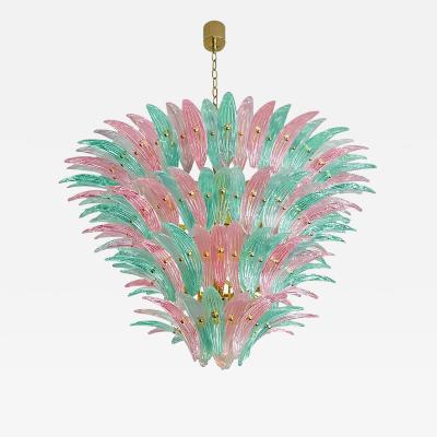 Modern Sputnik Chandelier Murano Glass Palmetta Vibrant Italian Multicolor