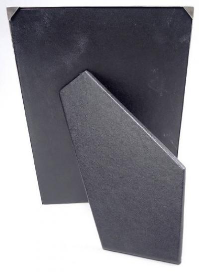 Modern Sterling Blue Enamel Frame for Portrait or Landscape Picture