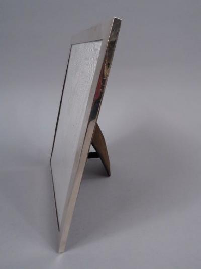Modern Sterling Silver Frame for Portrait or Landscape Picture
