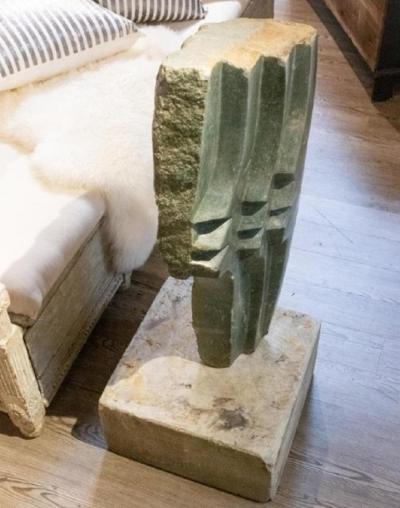 Modern Stone Sculpture by C Marinse
