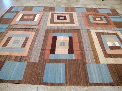 Modern Swedish Style Kilim