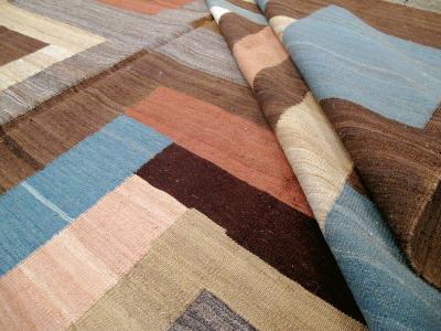 Modern Swedish Style Kilim