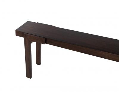 Modern Walnut Console Table