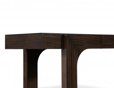 Modern Walnut Console Table