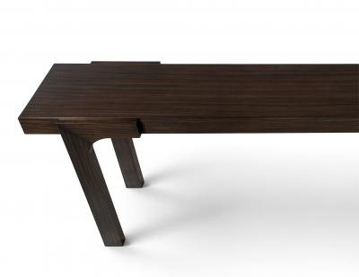 Modern Walnut Console Table