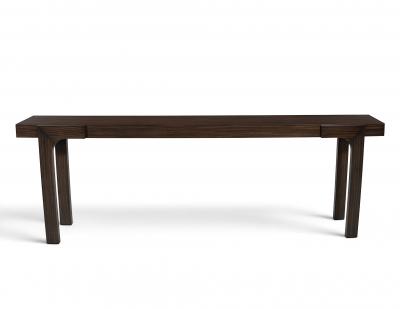 Modern Walnut Console Table