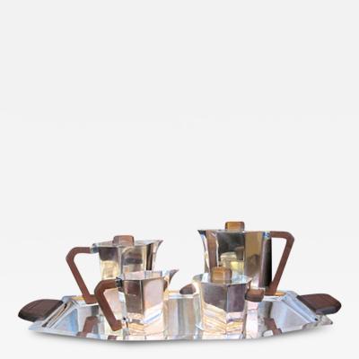 Modernist 1930s French Art Deco Coffee Tea Set