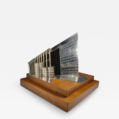 Modernist Architectural Display Model Italy 1983